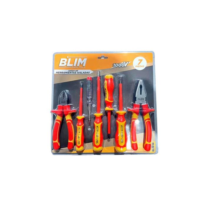 Blim Juego 7 pcs Herramientas Aisladas - 1000V