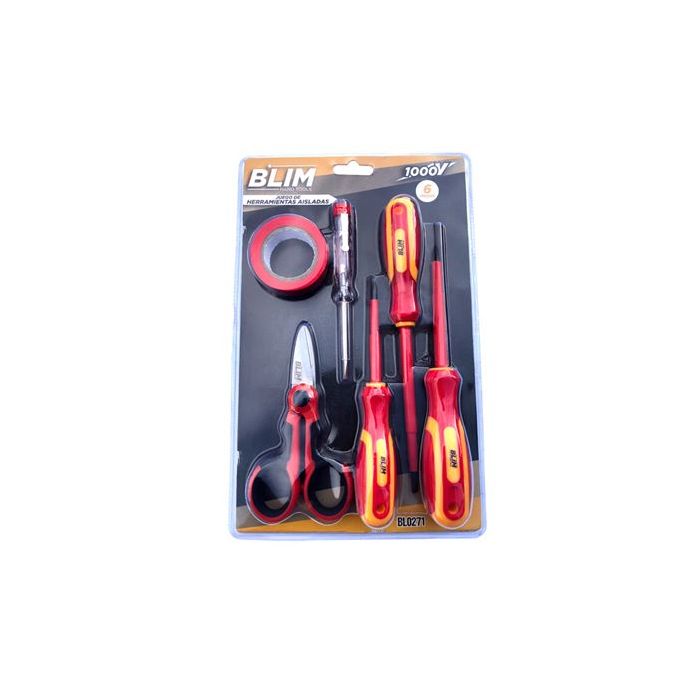 Blim Juego 6 pcs Herramientas Aisladas 1000V