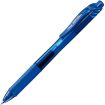 Pentel Energel X Boligrafo de Bola Retractil - Punta 0.7mm - Trazo 0.35mm - Tinta Gel - Recargable - Grip de Agarre - 50% de Materiales Reciclados - Color Azul