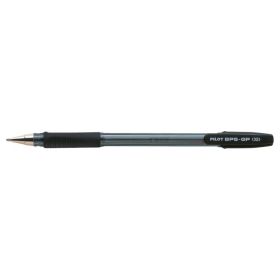 Pilot Boligrafo de Bola BPS-GP - Recargable - Punta Extra Ancha de 1.60mm - Trazo de 0.33mm - Color Negro