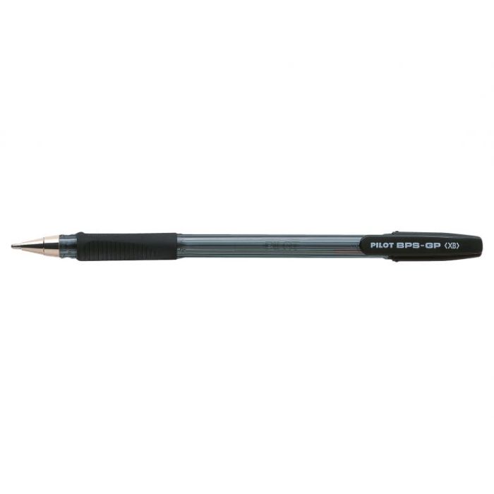 Pilot Boligrafo de Bola BPS-GP - Recargable - Punta Extra Ancha de 1.60mm - Trazo de 0.33mm - Color Negro