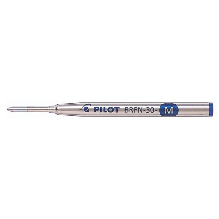 Pilot Recambio Metalico para Boligrafos Ageless, Custom Urushi, Grance, Raiz y Heritage 91 - Punta Media 1.00mm - Color Azul