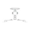 Aisens Soporte Universal Giratorio - Inclinable de Techo para Proyector - Hasta 13.5Kg - Color Blanco