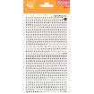 Apli Letras Transferibles Mayusculas Negras 2.5mm 730 Caracteres