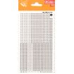 Apli Numeros Transferibles - 2.5mm - Facil Aplicacion - Negros Intensos - 952 Caracteres - Negro