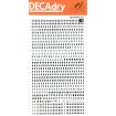 Apli Letras y Numeros Transferibles - 3mm - 888 Caracteres - Negros