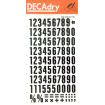 Apli Numeros Transferibles - 15mm - Facil Aplicacion - Negros Intensos - 105 Caracteres - Negro