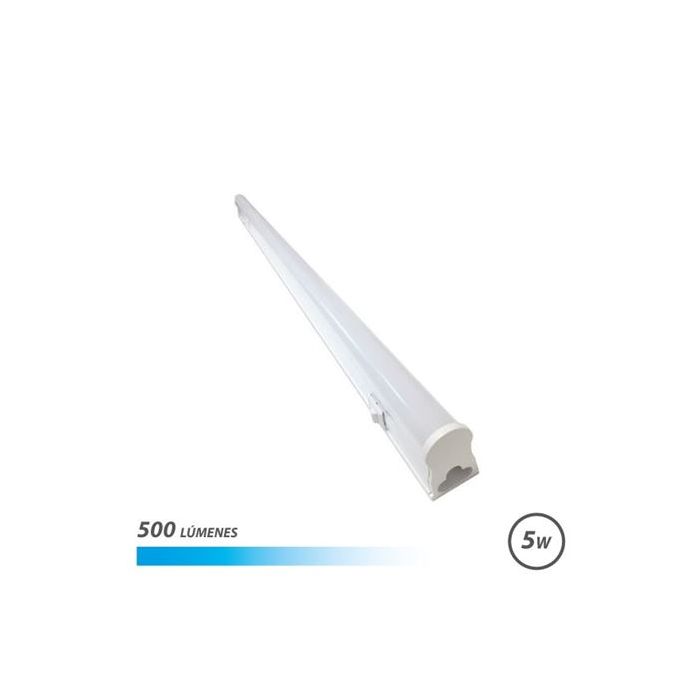 Elbat Tubo LED T5 5W 500LM 30cm Luz Fria con Interruptor
