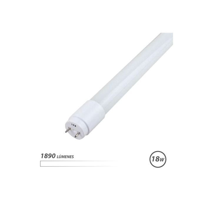 Elbat Tubo LED Cristal - 18W - 120cm - Luz Blanca