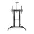 Tooq Soporte Suelo Ruedas Regulable 60-100 - Color Negro