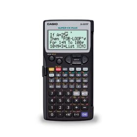 Casio FX5800PLUS Calculadora Programable de Sobremesa - Pantalla de 4 Lineas - 664 Funciones - 26 Memorias - 128 Formulas Almacenadas - Alimentacion con Pilas