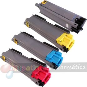4 TÓNER KYOCERA TK5135 COMPATIBLES PACK AHORRO