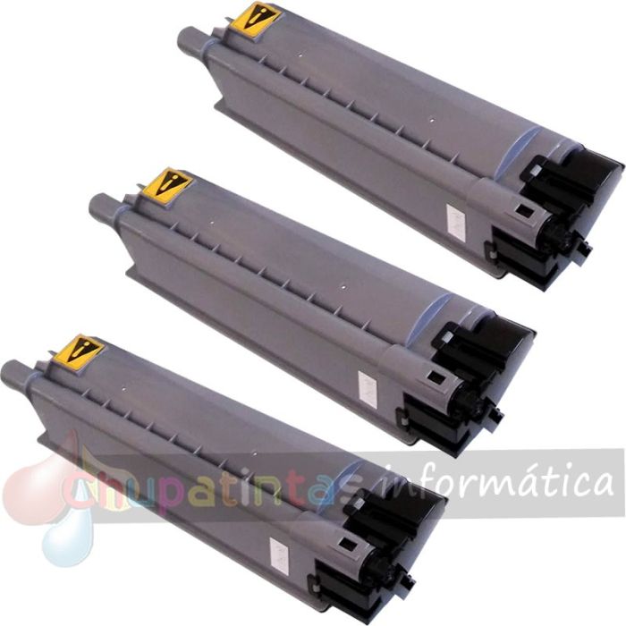 3 TÓNER NEGROS KYOCERA TK5135 COMPATIBLES PACK AHORRO