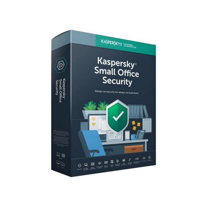 Kaspersky Small Office Security 7 Multidispositivos para 10 Usuarios + 1 Servidor Servicio 1 Año