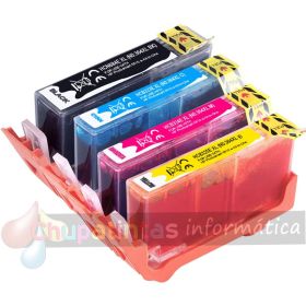 HP 364XL Pack de 4 Cartuchos de Tinta Genéricos-1