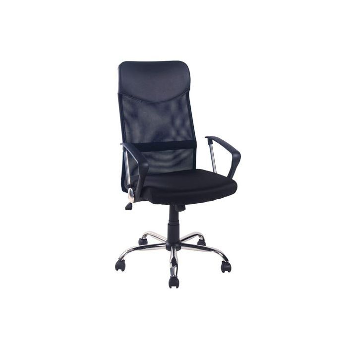Muvip Silla de Oficina OF100 - Respaldo de Malla Transpirable - Ajuste de Altura - Peso Max 130kg