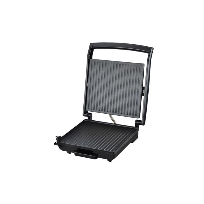 Muvip Sandwichera Grill 1800W - Apertura hasta 105º - Placa Superior Basculante - Asa Tacto Frio
