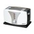 Muvip Top Design Tostadora de Pan 800W - Capacidad para 2 Rebanadas - 6 Niveles de Tostado - Funcion Calentar, Descongelacion y Recalentar - Parada Automatica y Manual