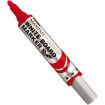 Pentel Maxiflo Rotulador para Pizarra Blanca - Regulacion del Flujo de Tinta - Punta Redonda - Ancho de Linea 2,5mm - 50% de Materiales Reciclados - Color Rojo