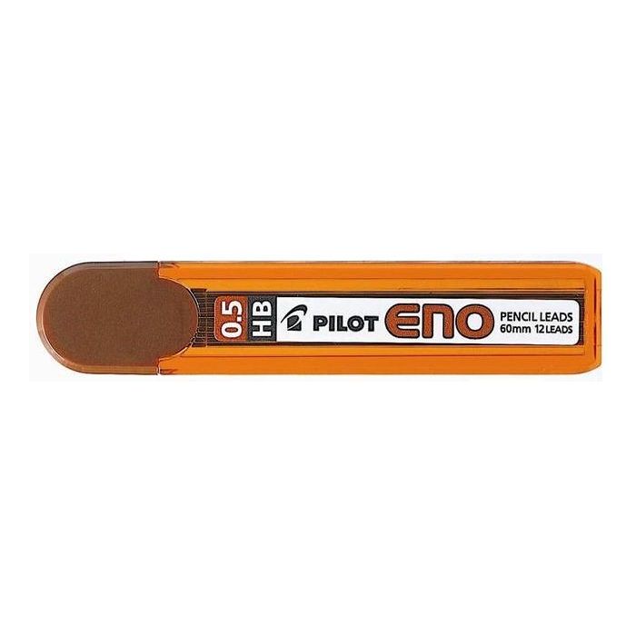Pilot Caja de 12 Minas ENO 0.5 para Portaminas - Dureza HB - Trazo 0.5mm