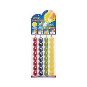 Olfa TK-4 Expositor de 32 Mini Cuters - Cuchilla de Acero Inoxidable - Colores Surtidos