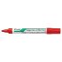 Pilot Rotulador para Pizarra Blanca - Punta Redonda de 4mm - Trazo de 1.8mm - Borrable en Seco - Color Rojo