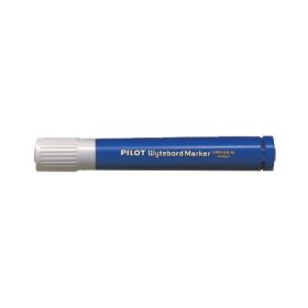 Pilot Rotulador para Pizarra Blanca - Punta Redonda de 4mm - Trazo de 1.8mm - Recargable - Tinta con Base de Alcohol - Borrable en Seco - Color Azul
