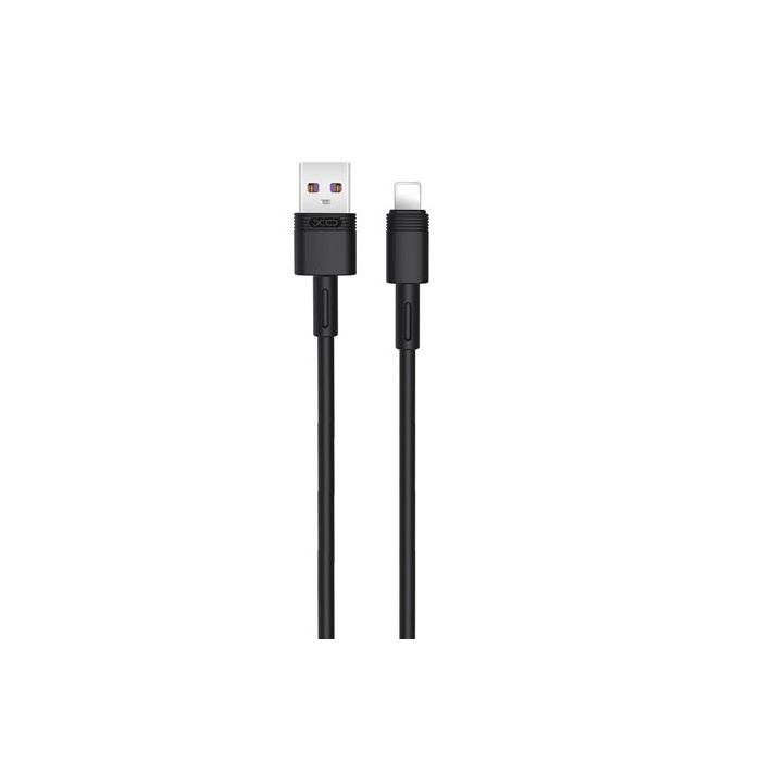 XO NB166 Cable USB-A Macho a Lightning 5A - Carga + Transmision de Datos Alta Velocidad - Longitud 1m