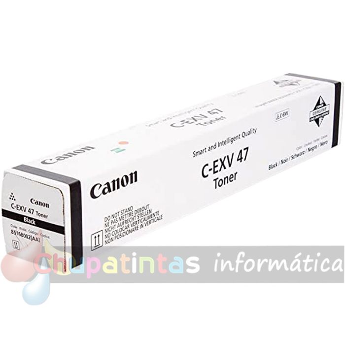 Canon C-EXV47 Negro Cartucho de Tóner Original - 8516B002