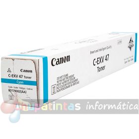 Canon C-EXV47 Cian Cartucho de Tóner Original - 8517B002