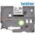 Brother TZe131 Cinta Laminada Original de Etiquetas - Texto negro sobre fondo transparente - Ancho 12mm x 8 metros-1