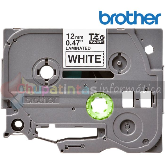 Brother TZe231 Cinta Laminada Original de Etiquetas - Texto negro sobre fondo blanco - Ancho 12mm x 8 metros-2