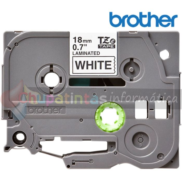 Brother TZe241 Cinta Laminada Original de Etiquetas - Texto negro sobre fondo blanco - Ancho 18mm x 8 metros-2
