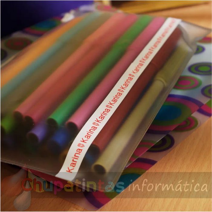 Brother TZe222 Cinta Laminada Original de Etiquetas - Texto rojo sobre fondo blanco - Ancho 9mm x 8 metros-4