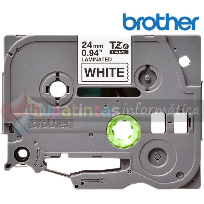 Brother TZe251 Cinta Laminada Original de Etiquetas - Texto negro sobre fondo blanco - Ancho 24mm x 8 metros-2