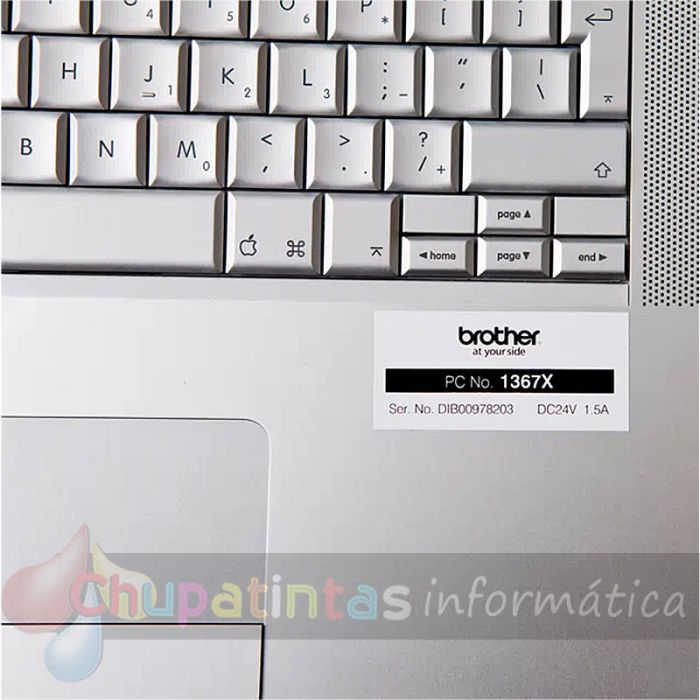 Brother TZe251 Cinta Laminada Original de Etiquetas - Texto negro sobre fondo blanco - Ancho 24mm x 8 metros-4