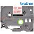 Brother TZe252 Cinta Laminada Original de Etiquetas - Texto rojo sobre fondo blanco - Ancho 24mm x 8 metros-2