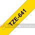 Brother TZe641 Cinta Laminada Original de Etiquetas - Texto negro sobre fondo amarillo - Ancho 18mm x 8 metros-3