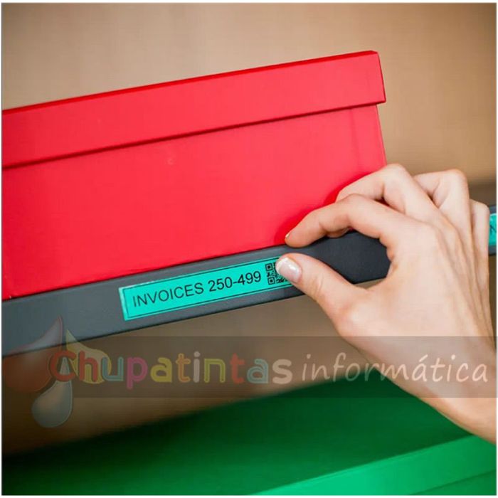 Brother TZe741 Cinta Laminada Original de Etiquetas - Texto negro sobre fondo verde - Ancho 18mm x 8 metros-4