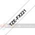 Brother TZeFX221 Cinta Laminada Flexible Original de Etiquetas - Texto negro sobre fondo blanco - Ancho 9mm x 8 metros-3