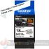 Brother TZeFX241 Cinta Laminada Flexible Original de Etiquetas - Texto negro sobre fondo blanco - Ancho 18mm x 8 metros-1