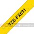Brother TZeFX631 Cinta Laminada Flexible Original de Etiquetas - Texto negro sobre fondo amarillo - Ancho 12mm x 8 metros-3