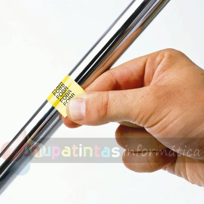 Brother TZeFX641 Cinta Laminada Flexible Original de Etiquetas - Texto negro sobre fondo amarillo - Ancho 18mm x 8 metros-4