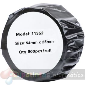 DYMO LABELWRITER 11352 ETIQUETAS PARA ARCHIVO DE PAPEL TERMICO GENERICO S0722520-3