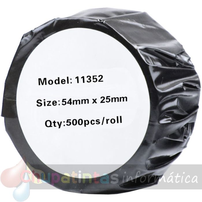 DYMO LABELWRITER 11352 ETIQUETAS PARA ARCHIVO DE PAPEL TERMICO GENERICO S0722520-3