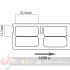DYMO LABELWRITER 11353 ETIQUETAS MULTIPROPOSITO DE PAPEL TERMICO GENERICO S0722530-5