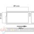 DYMO LABELWRITER 11356 ETIQUETAS MULTIPROPOSITO DE PAPEL TERMICO GENERICO S0722560-5