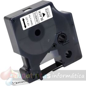DYMO D1 40913 NEGRO/BLANCO CINTA ROTULADORA GENERICA S0720680-1