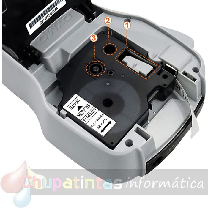 DYMO D1 40913 NEGRO/BLANCO CINTA ROTULADORA GENERICA S0720680-2