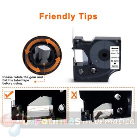 DYMO D1 40913 NEGRO/BLANCO CINTA ROTULADORA GENERICA S0720680-3